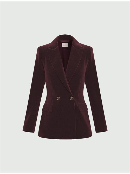 Blazer doppiopetto in ciniglia stretch EMME MARELLA | EMMPONTE420/004
